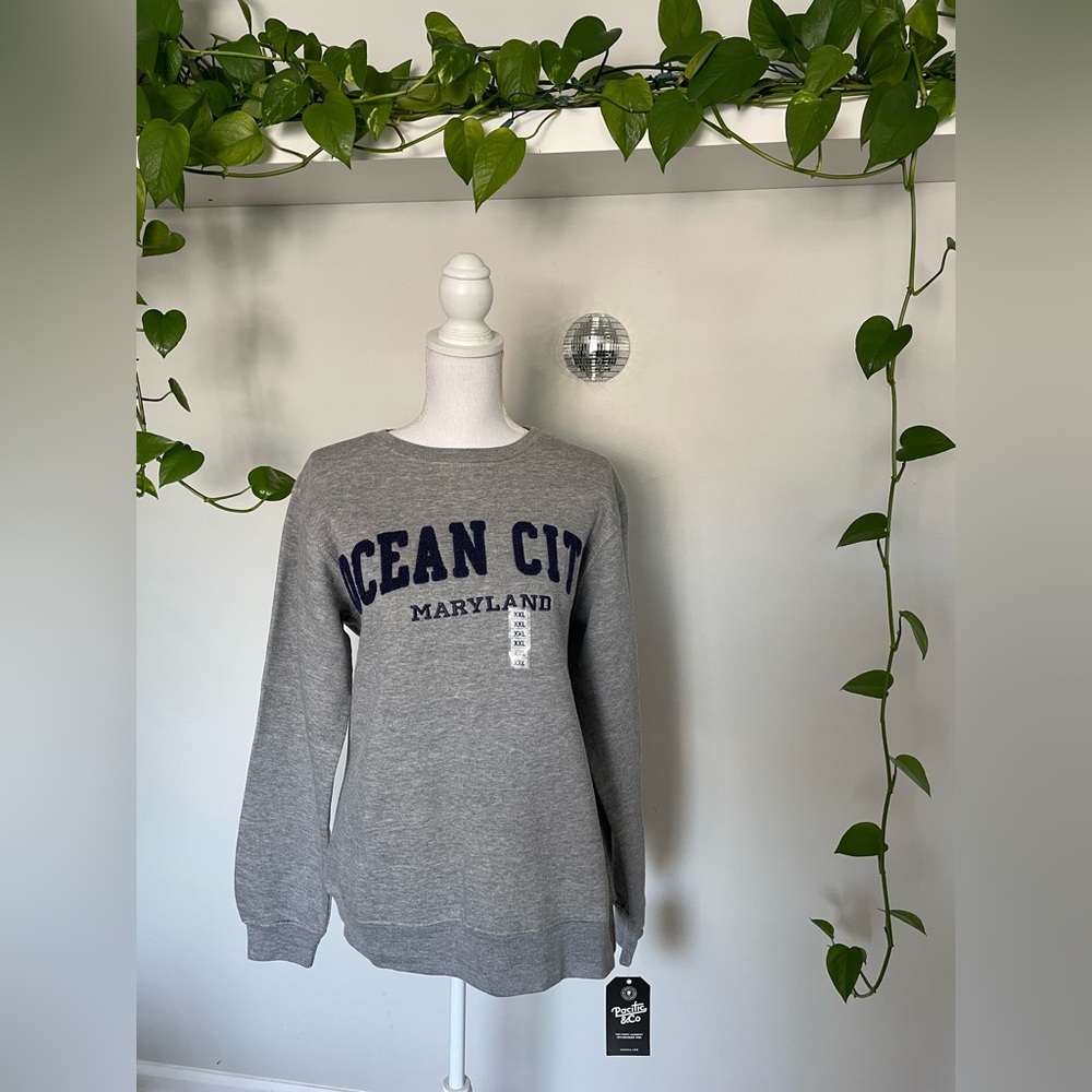 Pacific & Co Crewneck Ocean City Maryland Graphic Sweatshirt